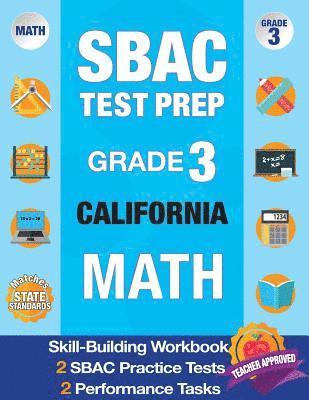 bokomslag Sbac Test Prep Grade 3 California Math