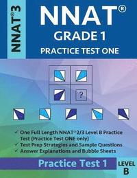 bokomslag Nnat Grade 1 - Nnat3 - Level B: Nnat Practice Test 1: Nnat 3 - Grade 1 - Test Prep Book for the Naglieri Nonverbal Ability Test
