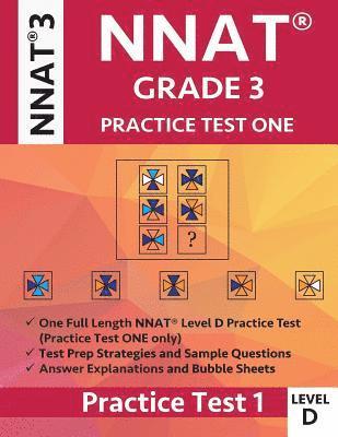 bokomslag Nnat Grade 3 Nnat 3 Level D: Nnat Practice Test 1: Nnat3 - Grade 3 - Level D - Test Prep Book for the Naglieri Nonverbal Ability Test