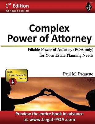 Paul Paquette - Complex Power of Attorney, Häftad