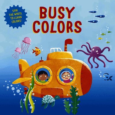 Clever Publishing - Busy Colors: Spin the Wheel for a Learning Adventure!, Kartonnage