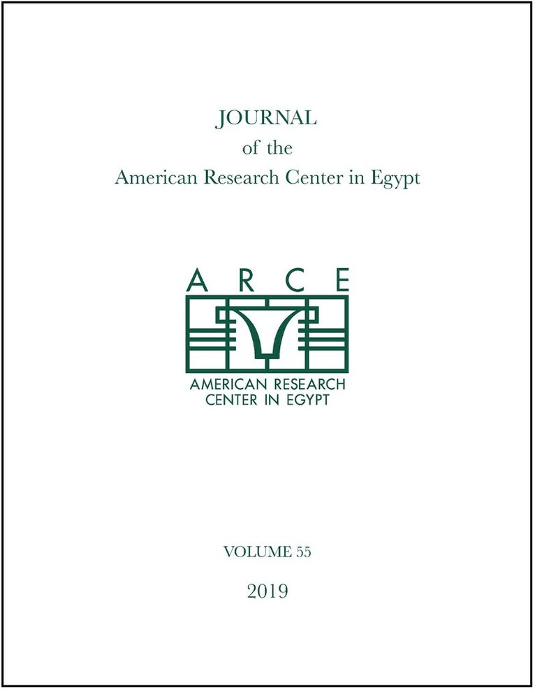 Journal of the American Research Center in Egypt, Volume 55 (2019) 1