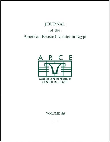Emily Teeter - Journal of the American Research Center in Egypt, Vol 56 (2020), Häftad