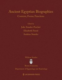 bokomslag Ancient Egyptian Biographies