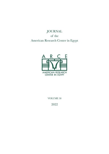 bokomslag Journal of the American Research Center in Egypt, volume 58