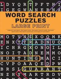 bokomslag Word Search Puzzles Large Print: Large Print Word Search, Word Search Books, Word Search Books for Adults, Adult Word Search Books, Word Search Puzzle