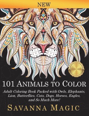 bokomslag 101 Animals To Color