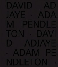 bokomslag David Adjaye Adam Pendleton