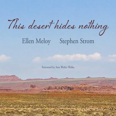 bokomslag This Desert Hides Nothing: Selections from the Work of Ellen Meloy with Photographs by Stephen Strom