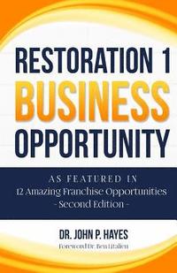 bokomslag Restoration 1 Business Opportunity: As Featured in 12 Amazing Franchise Opportunities Second Edition