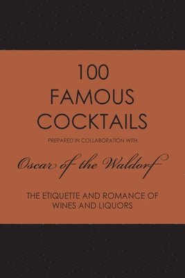 bokomslag 100 Famous Cocktails