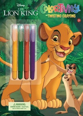 bokomslag Disney the Lion King: Colortivity Twisting Crayons