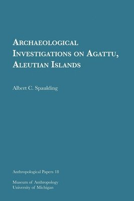 bokomslag Archaeological Investigations On Agattu, Aleutian Islands Volume 18