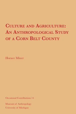 Culture and Agriculture 1