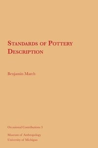 bokomslag Standards of Pottery Description