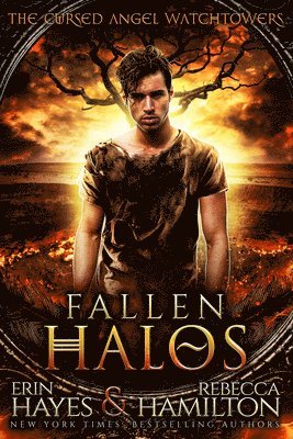 bokomslag Fallen Halos: A Dystopian Paranormal Romance Novel