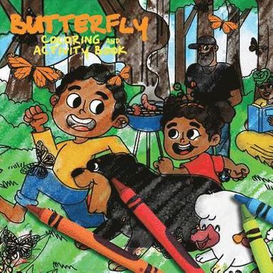 bokomslag Butterfly Coloring & Activity Book