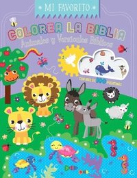 bokomslag Colorea La Biblia - Animales Y Versículos Bíblicos Con Pegatinas (Coloring the Bible: Animals & Bible Verses W/Stickers)