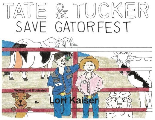 Tate & Tucker Save Gatorfest Coloring Book 1