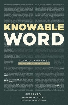 bokomslag Knowable Word: Helping Ordinary People Learn to Study the Bible