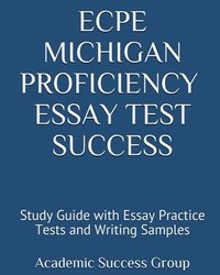 bokomslag ECPE Michigan Proficiency Essay Test Success