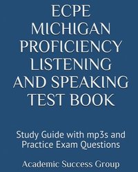 bokomslag ECPE Michigan Proficiency Listening and Speaking Test Book