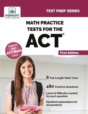 bokomslag Math Practice Tests for the ACT