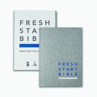 bokomslag Fresh Start Bible: Hardcover/Linen