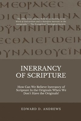 Inerrancy of Scripture 1