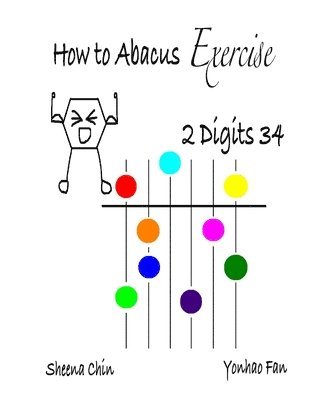 bokomslag How to Abacus Exercise - 2 Digits 34