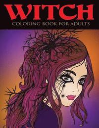 bokomslag Witch Coloring Book for Adults