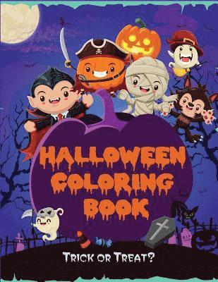 Halloween Coloring Book 1