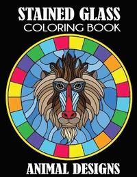 bokomslag Stained Glass Coloring Book