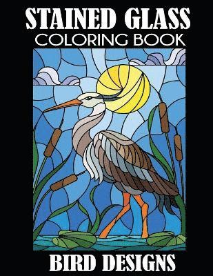 bokomslag Stained Glass Coloring Book