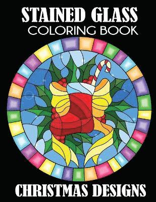 bokomslag Stained Glass Coloring Book