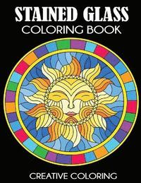 bokomslag Stained Glass Coloring Book