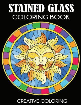 bokomslag Stained Glass Coloring Book