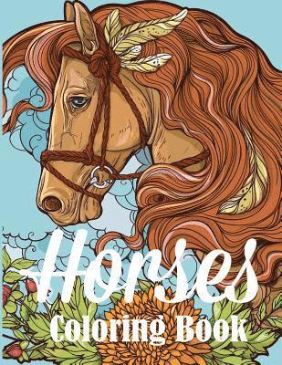 bokomslag Horses Coloring Book