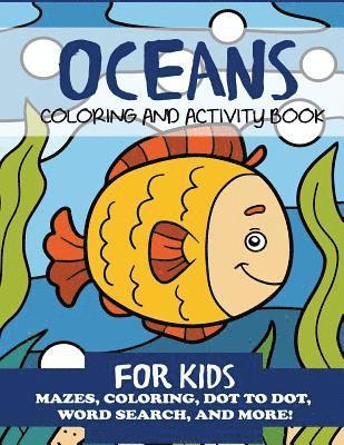 bokomslag Oceans Coloring and Activity Book for Kids