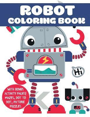 Robot Coloring Book 1