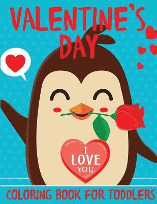 bokomslag Valentine's Day Coloring Book for Toddlers