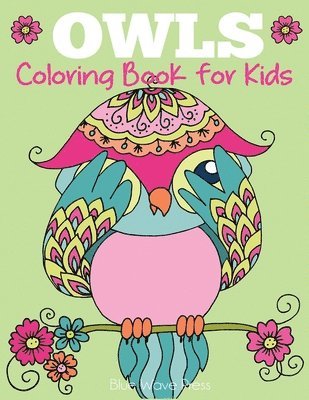 bokomslag Owls Coloring Book for Kids