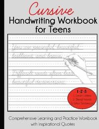 bokomslag Cursive Handwriting Workbook for Teens