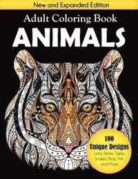 bokomslag Animals Adult Coloring Book