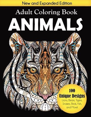 Animals Adult Coloring Book 1