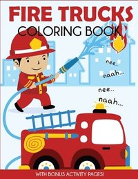 bokomslag Fire Trucks Coloring Book