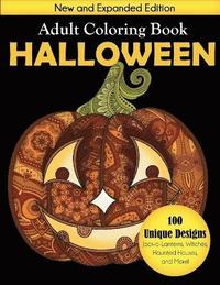 bokomslag Halloween Adult Coloring Book