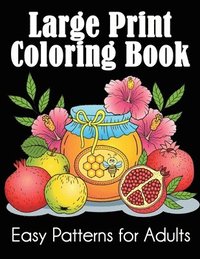 bokomslag Large Print Coloring Book