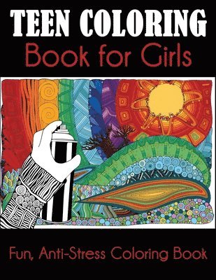 Teen Coloring Book for Girls 1