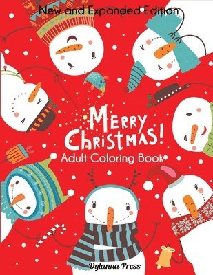 Merry Christmas Adult Coloring Book 1